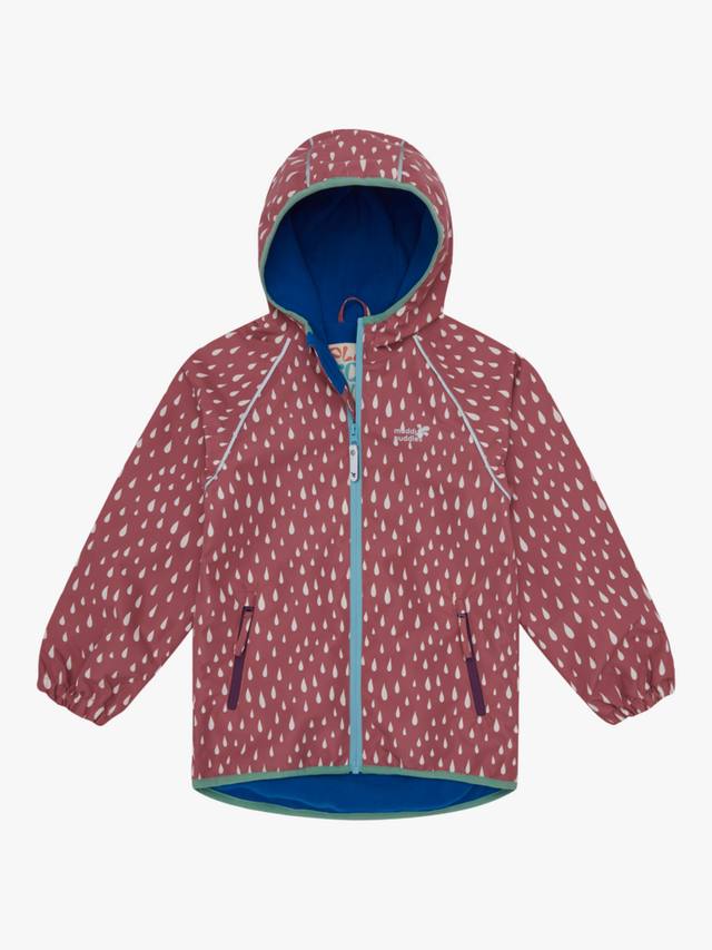 Детская утепленная куртка с капюшоном Muddy Puddles, Pink Drops
Детская утепленная куртка с капюшоном Muddy Puddles, Pink Drops