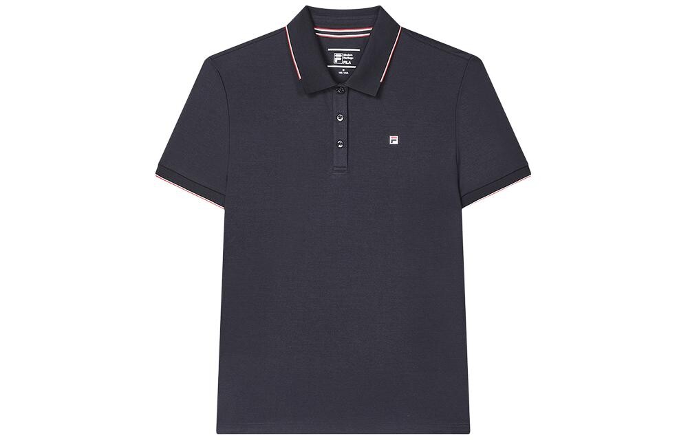 Рубашка поло женская темно-синяя Fila
Рубашка поло женская темно-синяя Fila