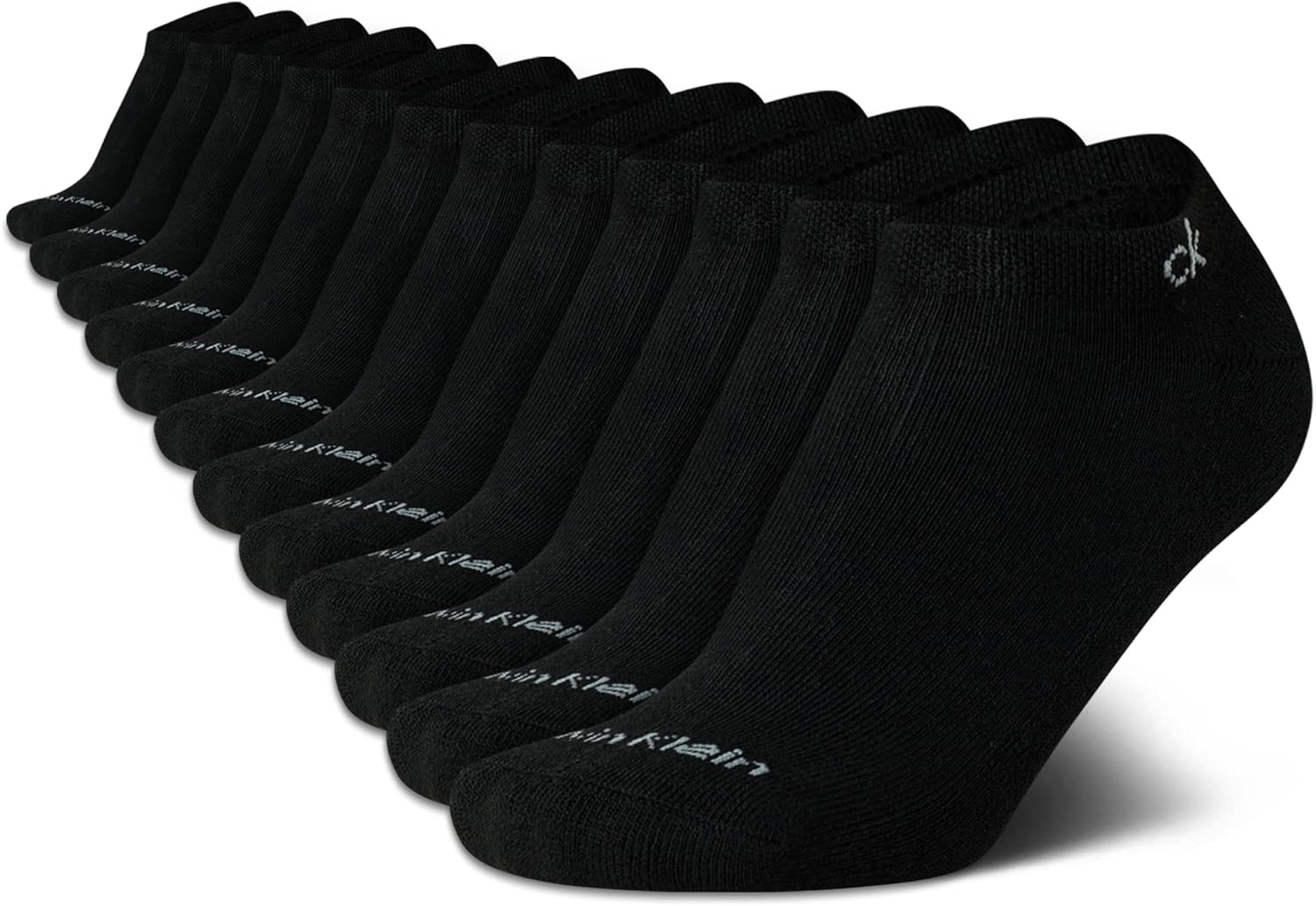 Женские носки Calvin Klein No Show - 12 пар мягких хлопковых носков с низкой посадкой для бега., Black
Женские носки Calvin Klein No Show - 12 пар мягких хлопковых носков с низкой посадкой для бега., Black