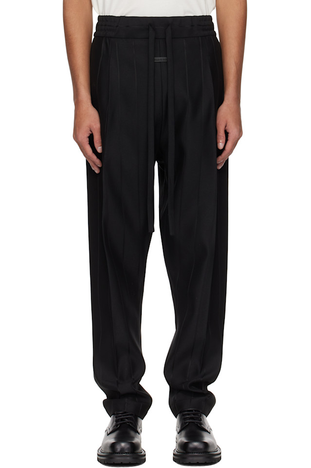 Брюки вечные на шнурке в тонкую полоску Fear Of God, черный
Брюки вечные на шнурке в тонкую полоску Fear Of God, черный