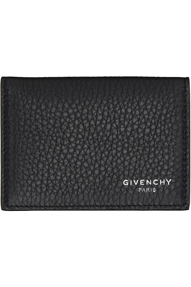 Кардхолдер с клапаном из зернистой кожи Givenchy, черный
Кардхолдер с клапаном из зернистой кожи Givenchy, черный