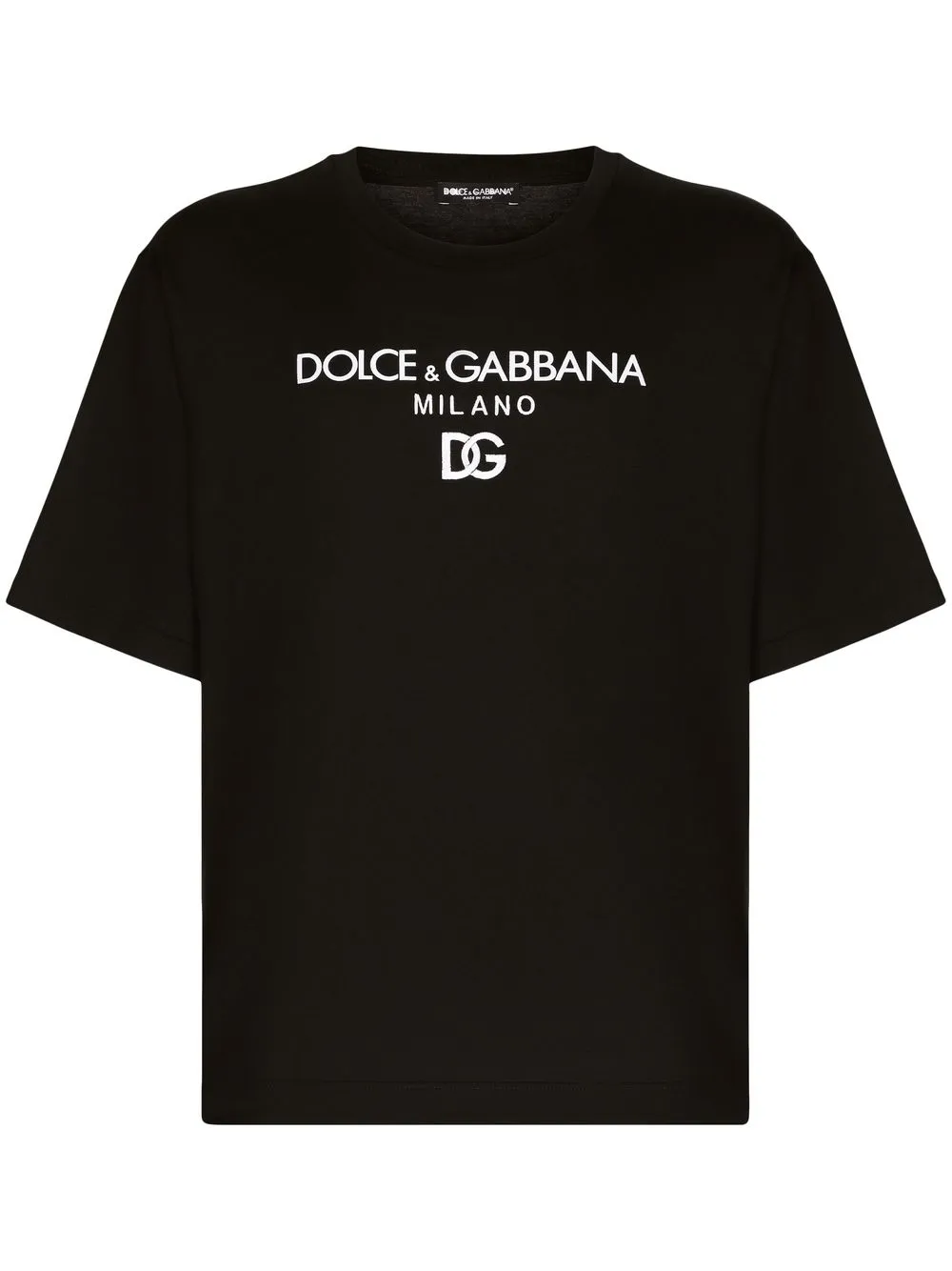 Футболка с вышитым логотипом DOLCE & GABBANA, черный
Футболка с вышитым логотипом DOLCE & GABBANA, черный