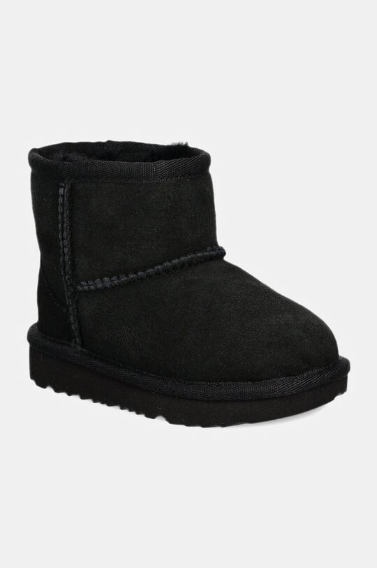 Детские замшевые зимние ботинки CLASSIC MINI II Ugg, черный 
Детские замшевые зимние ботинки CLASSIC MINI II Ugg, черный