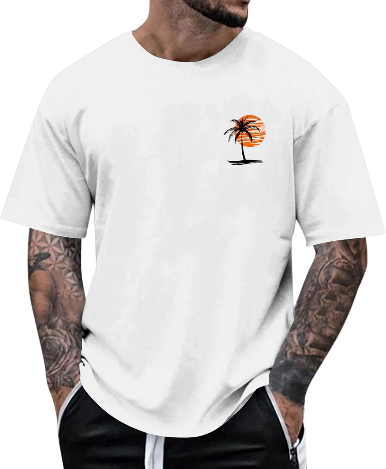 Мужская футболка Casual 2025 с принтом Juebong
Мужская футболка Casual 2025 с принтом Juebong