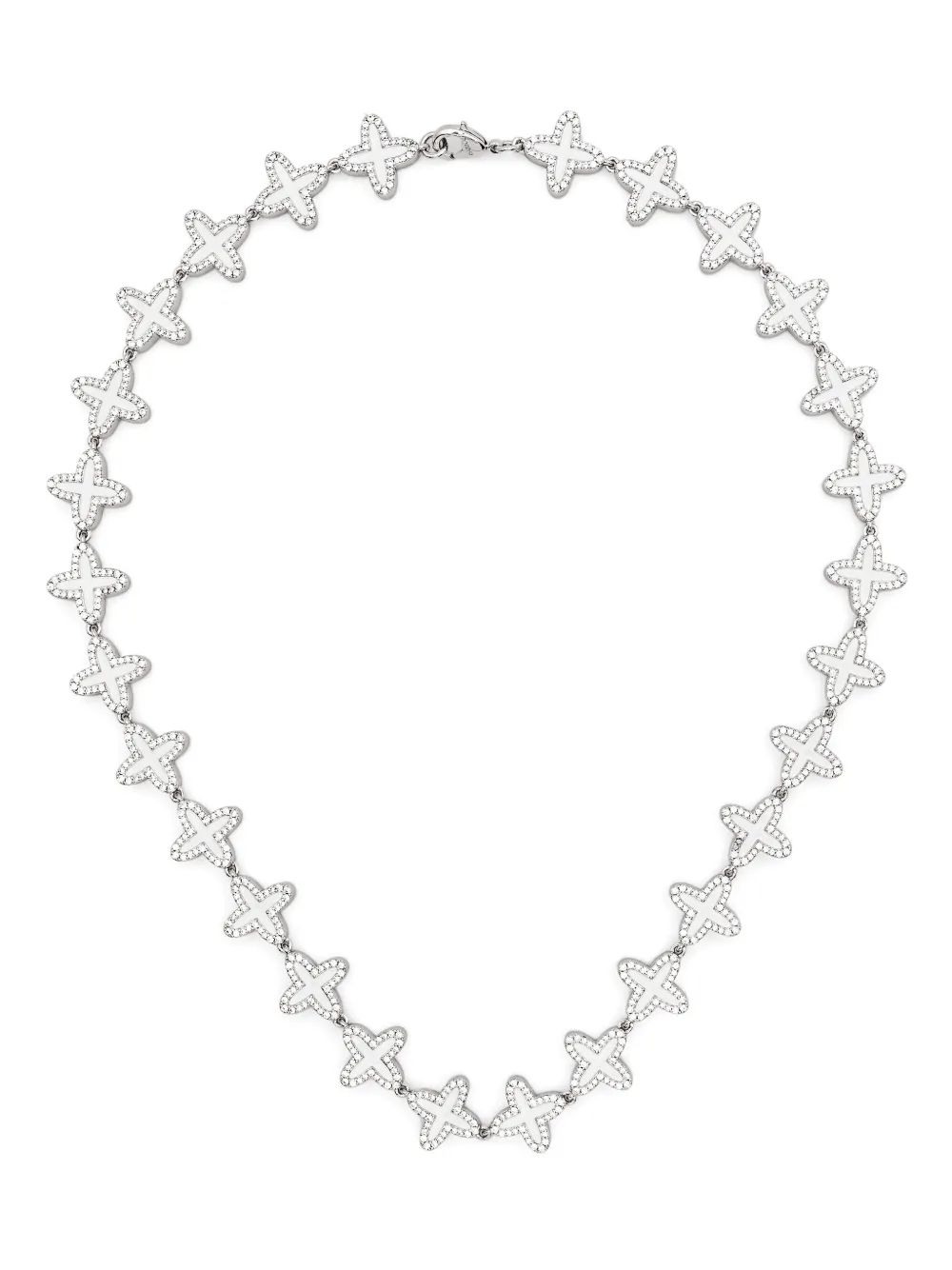 Колье Clover Darkai, серебристый
Колье Clover Darkai, серебристый