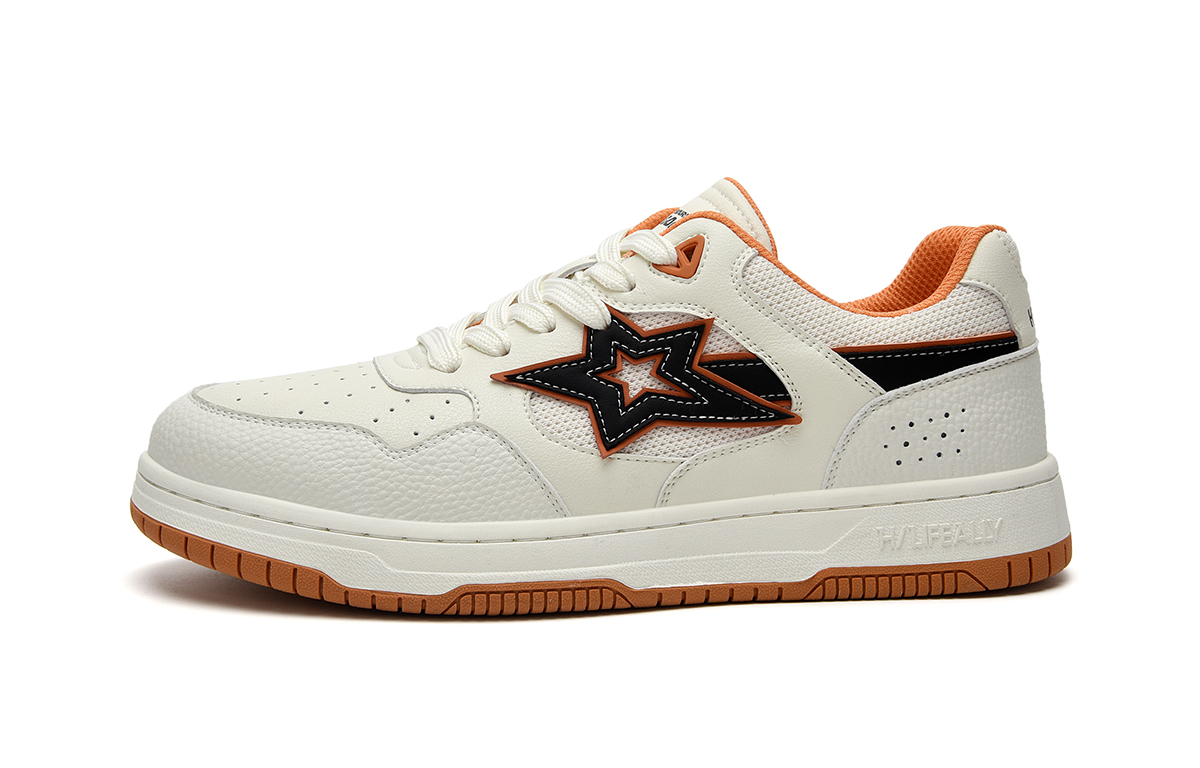 HLA Мужские лоу-топ скейтборд кроссовки бело-оранжевые, цвет White Orange
HLA Мужские лоу-топ скейтборд кроссовки бело-оранжевые, цвет White Orange