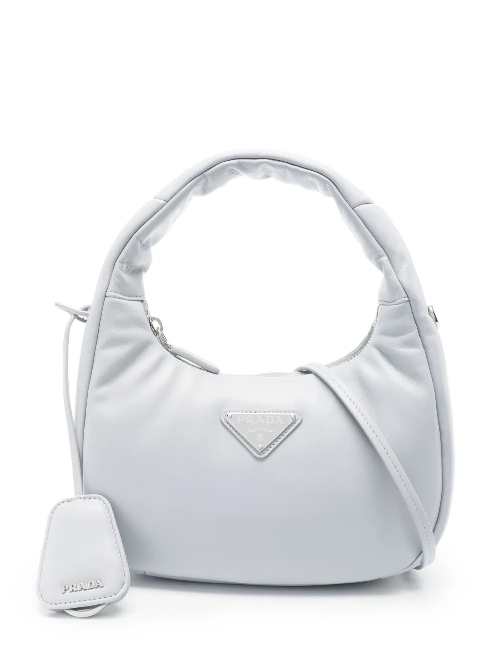 Мини-сумка с верхней ручкой Prada, синий 
Мини-сумка с верхней ручкой Prada, синий