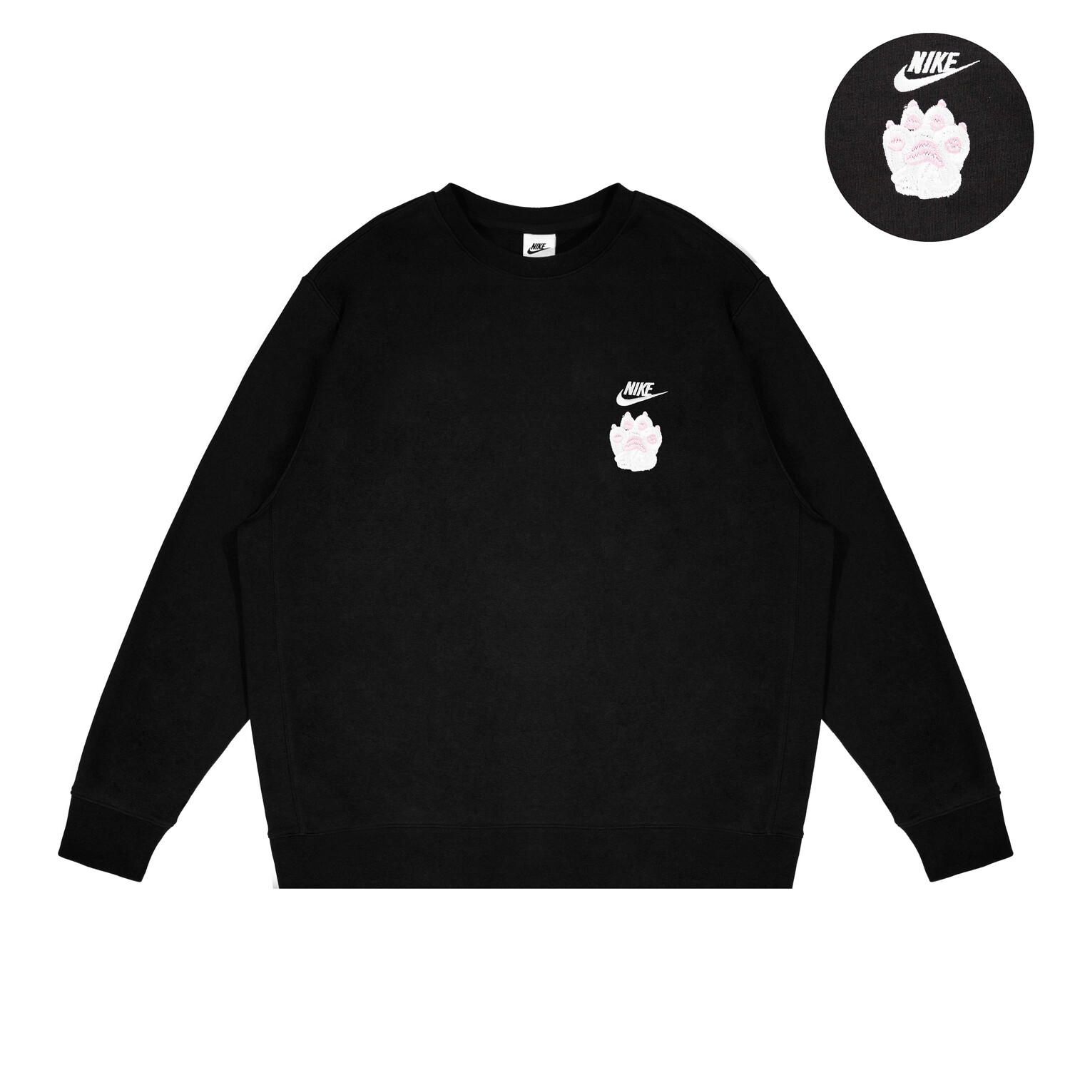 Толстовка унисекс черная Nike, черный
Толстовка унисекс черная Nike, черный