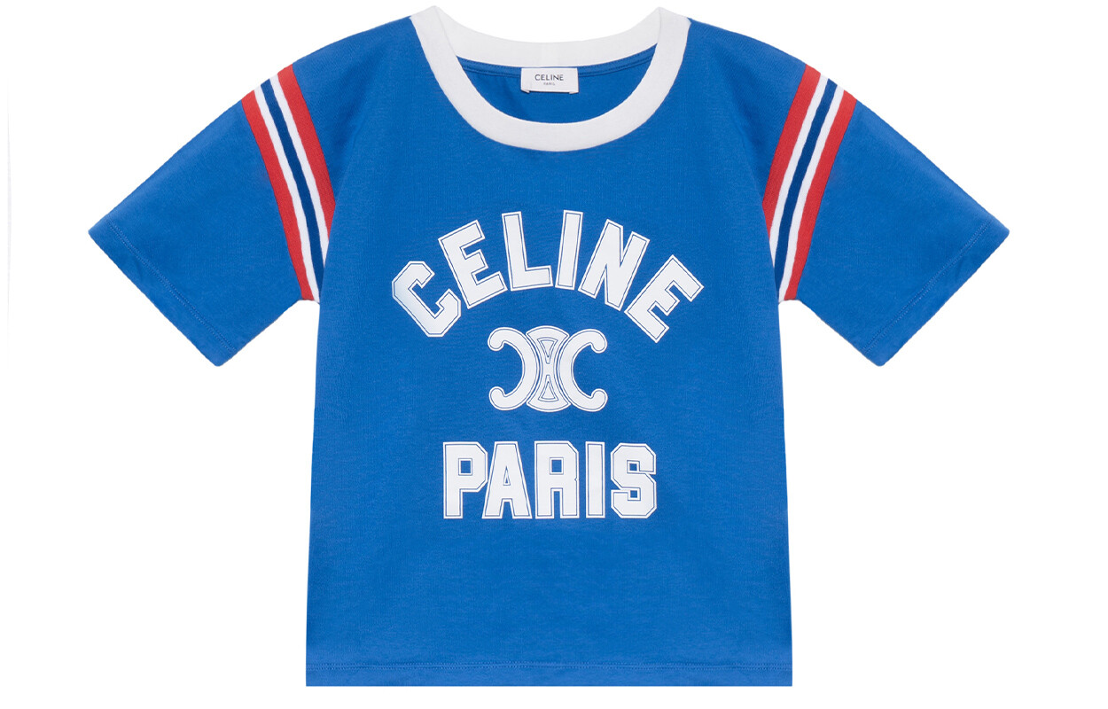 Футболка женская Celine, синий 
Футболка женская Celine, синий