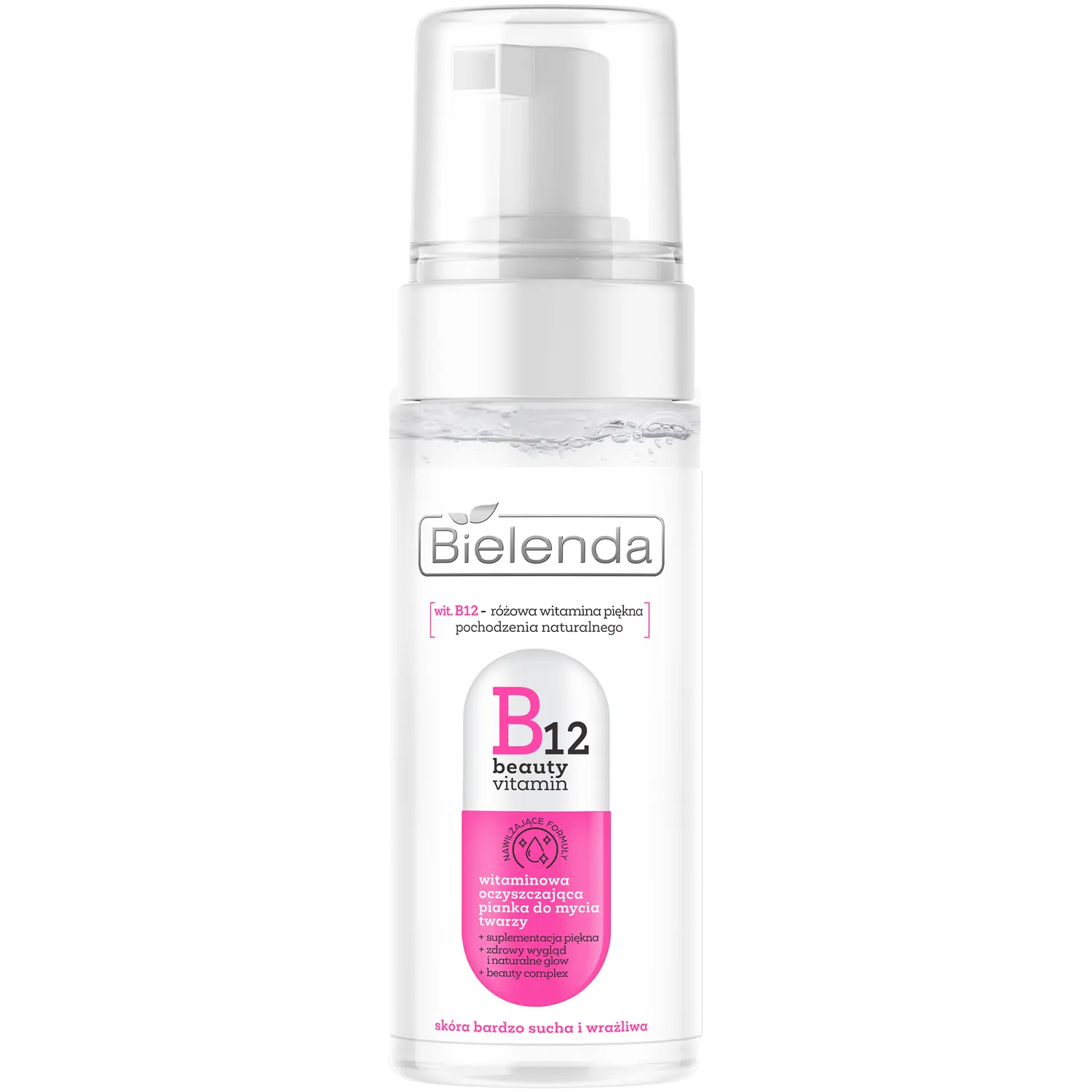 Витаминная очищающая пенка для лица Bielenda B12, 150 мл 
Витаминная очищающая пенка для лица Bielenda B12, 150 мл