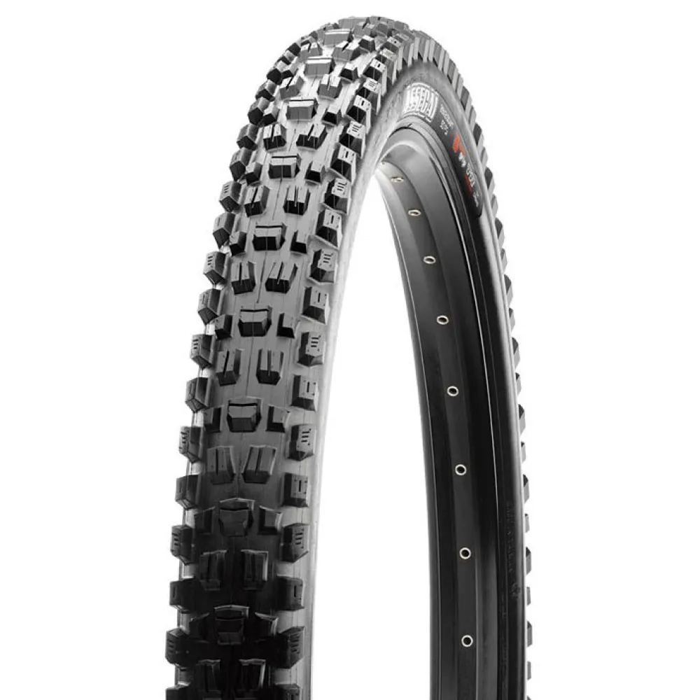 Шина для горного велосипеда Maxxis Assegai 3CT/EXO+/TR 120 TPI Tubeless 27.5´´ x 2.60, черный 
Шина для горного велосипеда Maxxis Assegai 3CT/EXO+/TR 120 TPI Tubeless 27.5´´ x 2.60, черный