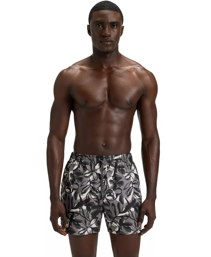 Мужские сезонные принтованные плавки с полной подкладкой Hugo Boss, серый
Мужские сезонные принтованные плавки с полной подкладкой Hugo Boss, серый