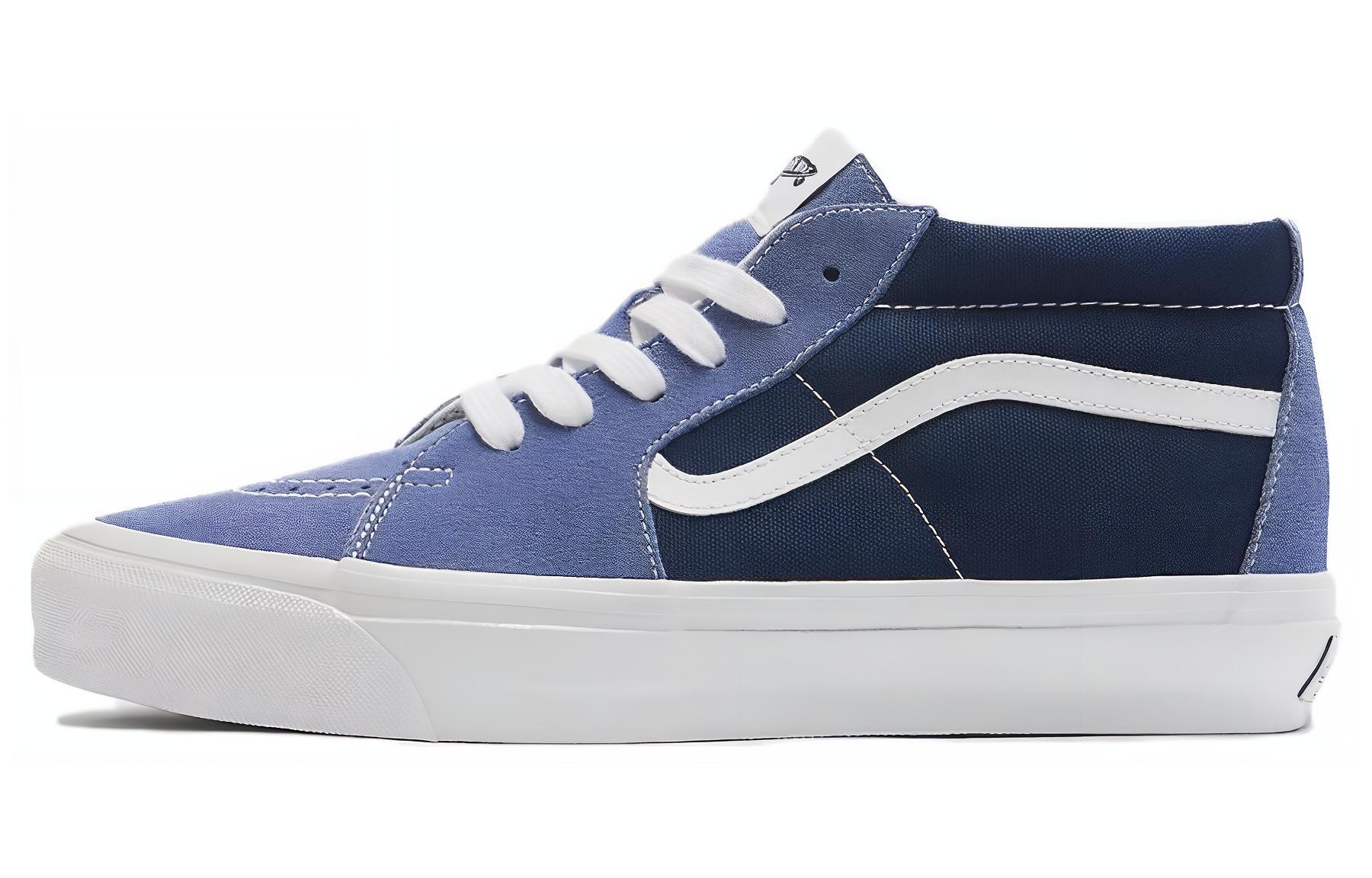 Vans Премиальные кроссовки Sk8 Mid 83 'Синий Белый', цвет Blue White
Vans Премиальные кроссовки Sk8 Mid 83 'Синий Белый', цвет Blue White