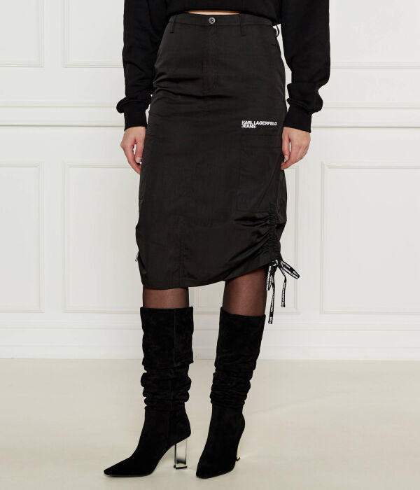 Юбка женская Karl Lagerfeld Jeans регулируемая со шнуровкой, черный
Юбка женская Karl Lagerfeld Jeans регулируемая со шнуровкой, черный