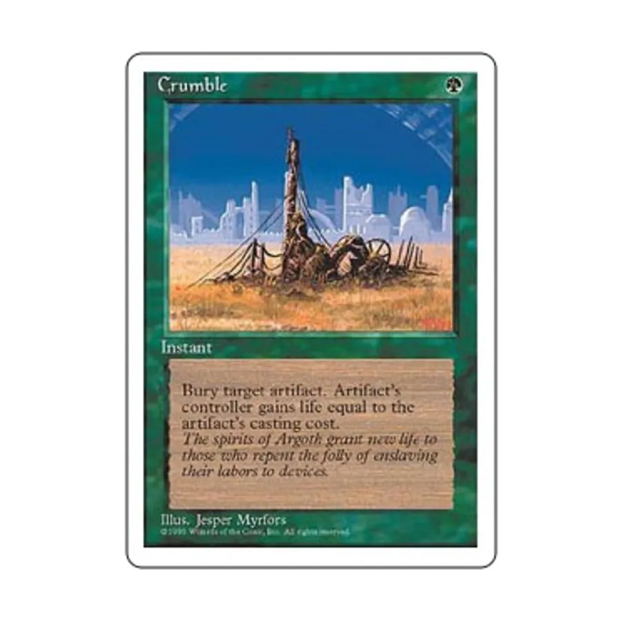 CCG Крамбл (U), MTG - 4th Edition
CCG Крамбл (U), MTG - 4th Edition