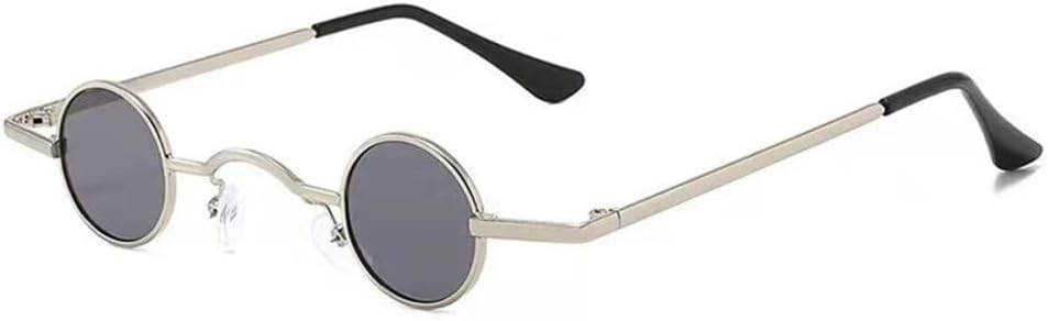 Маленькие круглые солнцезащитные очки для мужчин и женщин в стиле ретро, стимпанк, винтажные градиентные очки для вождения, защита от УФ-излучения UV400, серебристые, черные, серые TYUVIVO, Silver-black Grey
Маленькие круглые солнцезащитные очки для мужчин и женщин в стиле ретро, стимпанк, винтажные градиентные очки для вождения, защита от УФ-излучения UV400, серебристые, черные, серые TYUVIVO, Silver-black Grey