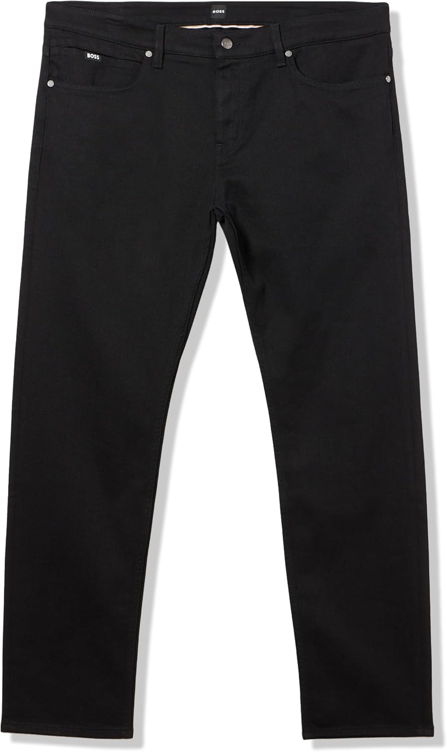 BOSS Мужские джинсы Delaware Black прямые зауженные, Dark Black
BOSS Мужские джинсы Delaware Black прямые зауженные, Dark Black