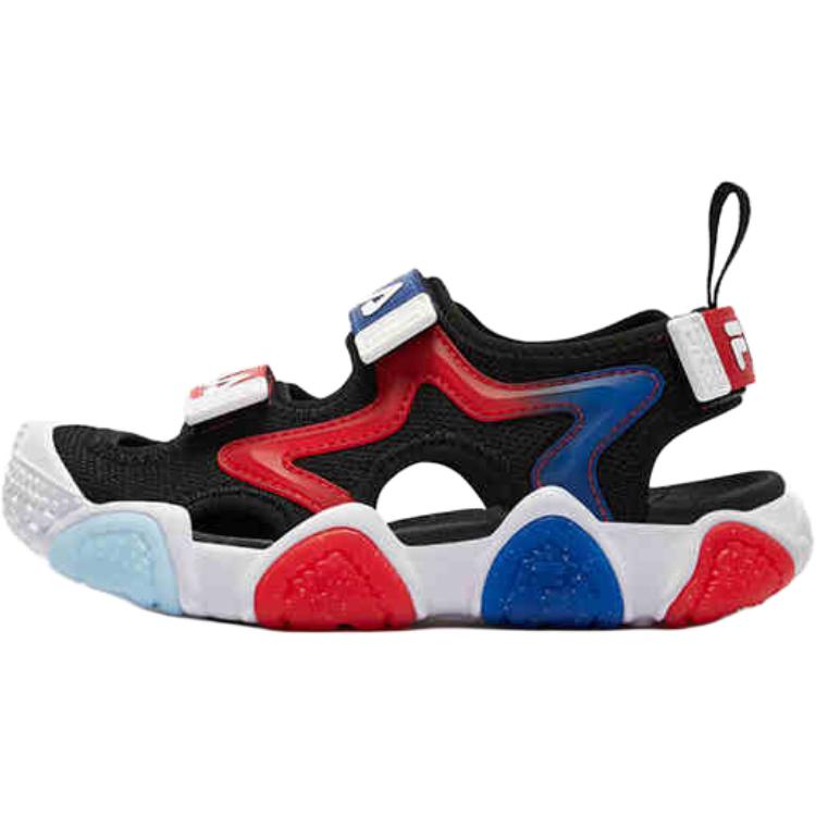 Детские сандалии SEASON FSW Starfish с противоскользящим покрытием и низким верхом, устойчивые к износу, для детей от 3 до 7 лет FILA KIDS, черный/красный 
Детские сандалии SEASON FSW Starfish с противоскользящим покрытием и низким верхом, устойчивые к износу, для детей от 3 до 7 лет FILA KIDS, черный/красный