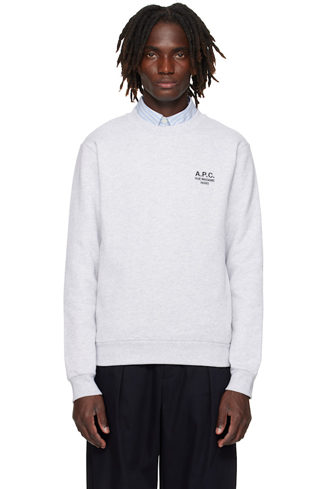Стандартный худи 'rue madame' A.P.C., серый
Стандартный худи 'rue madame' A.P.C., серый