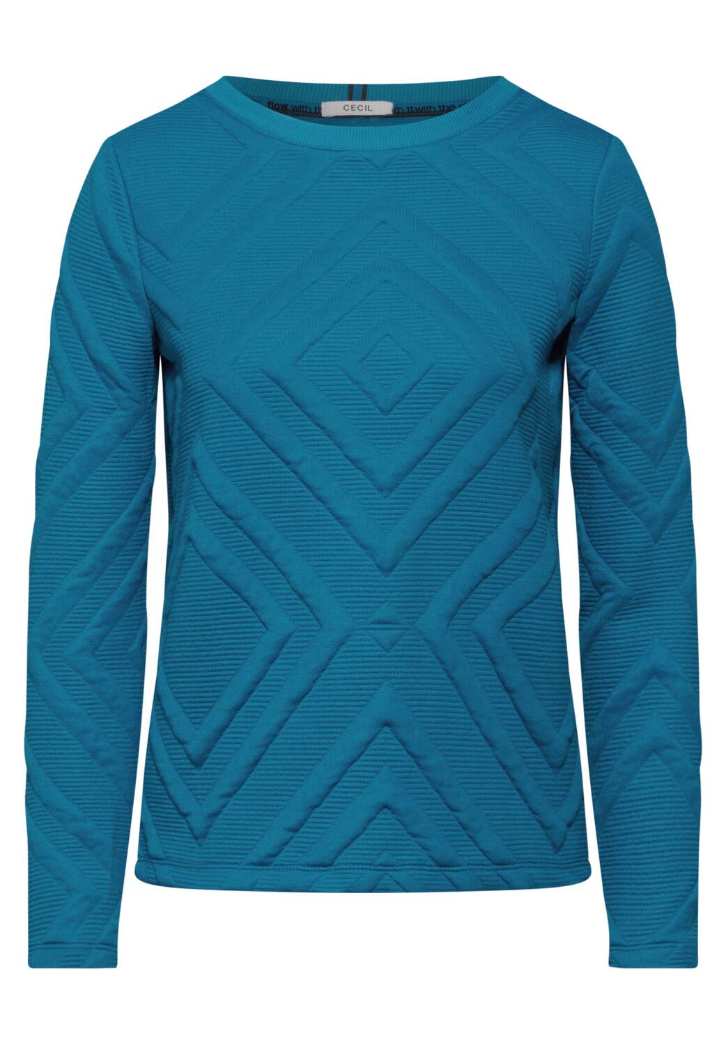 CECIL Свитшот в голубом цвете Cyan Blue
CECIL Свитшот в голубом цвете Cyan Blue