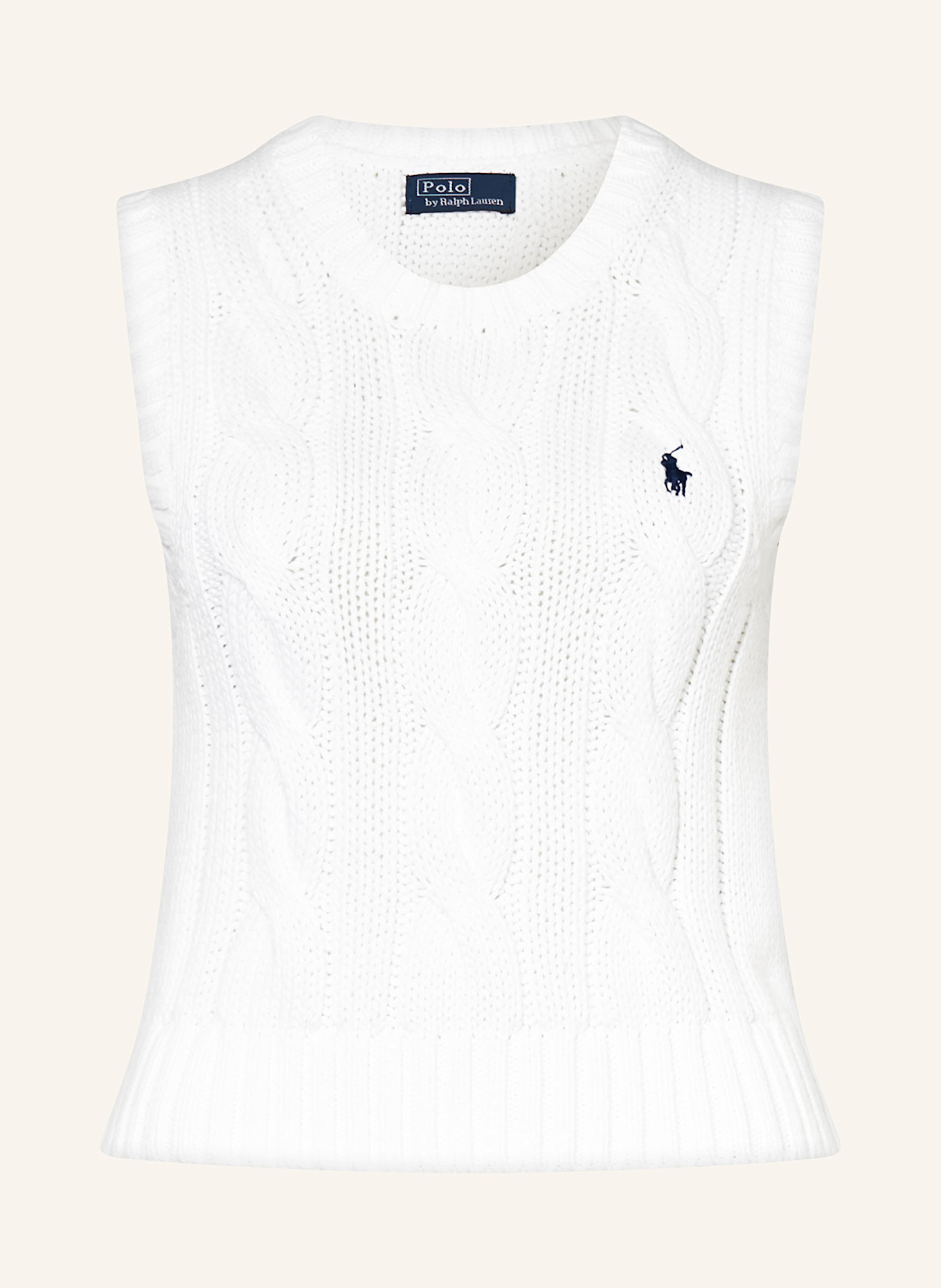 Свитер жилет Polo Ralph Lauren, белый
Свитер жилет Polo Ralph Lauren, белый