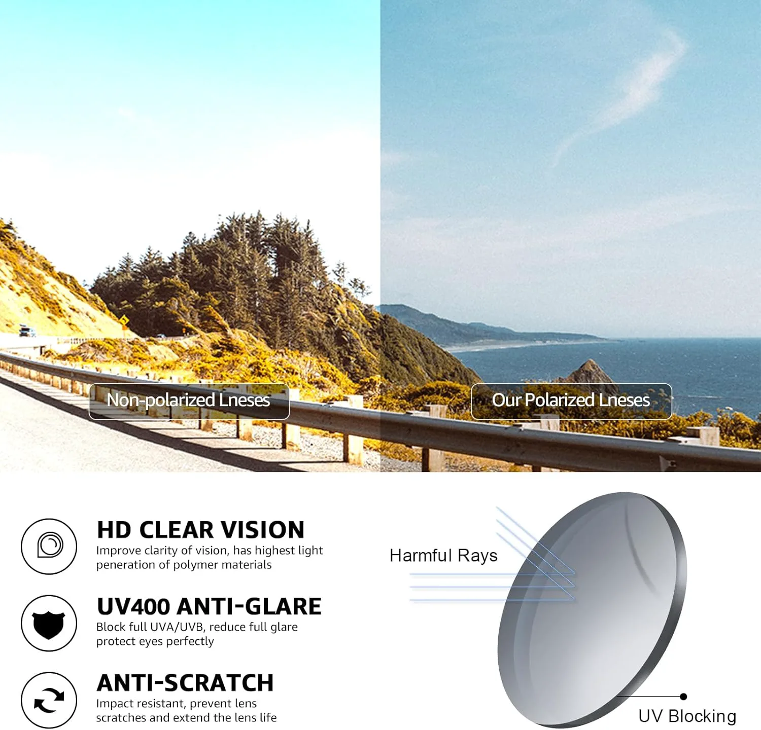 Складные солнцезащитные очки Trysee для женщин и мужчин, поляризованные, с защитой от УФ-излучения, складные солнцезащитные очки с чехлом IF8709, G04 Matte Grey
Складные солнцезащитные очки Trysee для женщин и мужчин, поляризованные, с защитой от УФ-излучения, складные солнцезащитные очки с чехлом IF8709, G04 Matte Grey