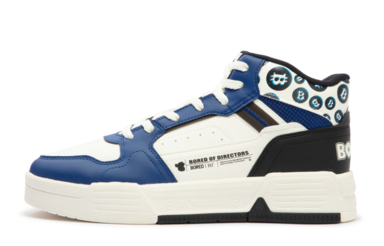 361° Bored Ape 4.0 Original Aspiration устойчивые к истиранию противоскользящие высокие скейтборд кроссовки мужские бело-голубые, цвет White Blue
361° Bored Ape 4.0 Original Aspiration устойчивые к истиранию противоскользящие высокие скейтборд кроссовки мужские бело-голубые, цвет White Blue