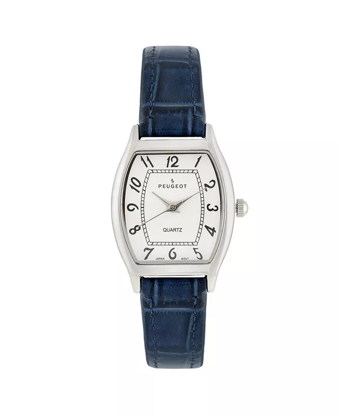 Женские часы 26 x 32 мм в форме подушки с синим кожаным ремешком Peugeot
Женские часы 26 x 32 мм в форме подушки с синим кожаным ремешком Peugeot