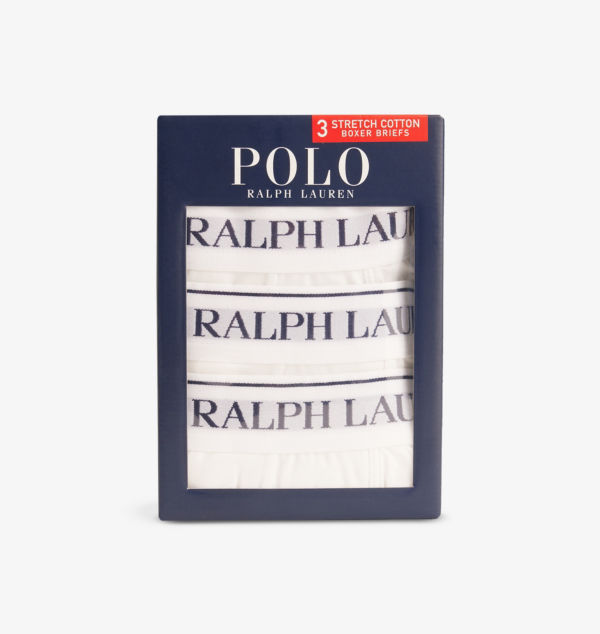 Упаковка из трех трусов из эластичного хлопка с фирменным поясом Polo Ralph Lauren, мультиколор
Упаковка из трех трусов из эластичного хлопка с фирменным поясом Polo Ralph Lauren, мультиколор