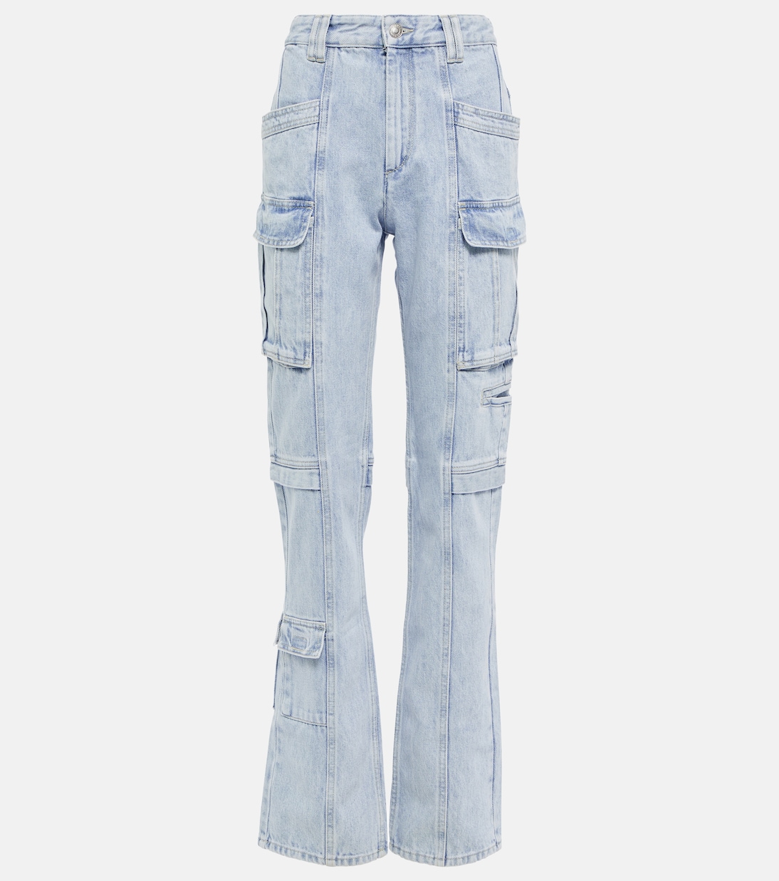 Джинсы-карго Vokayo прямого кроя Isabel Marant, светло-синий
Джинсы-карго Vokayo прямого кроя Isabel Marant, светло-синий