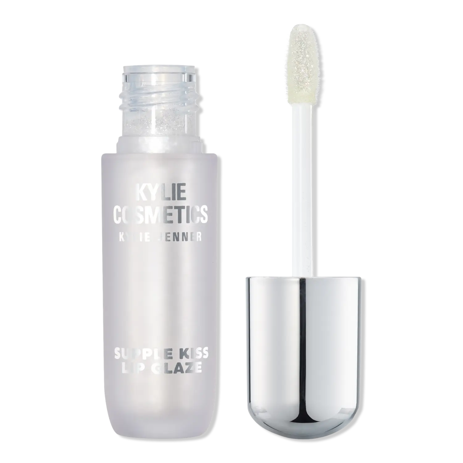 Блеск для губ Supple Kiss из коллекции Cosmic Kylie Jenner 2.0 KYLIE COSMETICS, Moonstruck (clear with icy shimmer)
Блеск для губ Supple Kiss из коллекции Cosmic Kylie Jenner 2.0 KYLIE COSMETICS, Moonstruck (clear with icy shimmer)