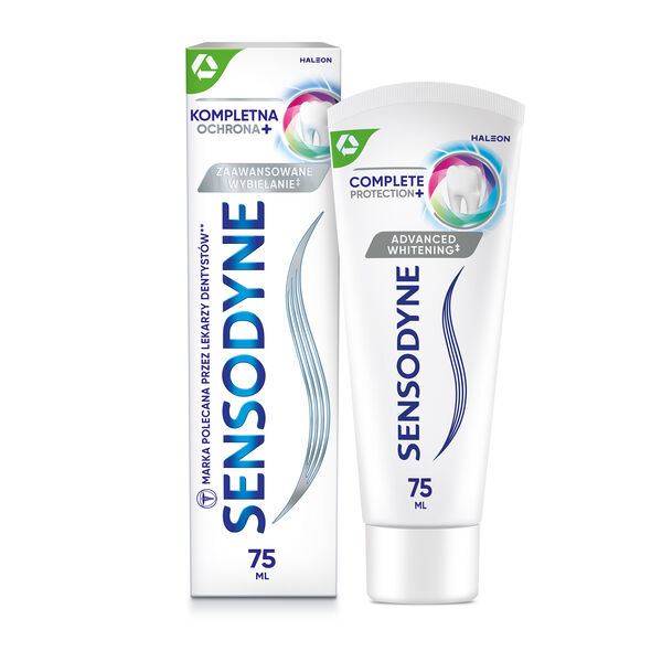 Зубная паста, 75 мл Sensodyne Complete protect whitening
Зубная паста, 75 мл Sensodyne Complete protect whitening