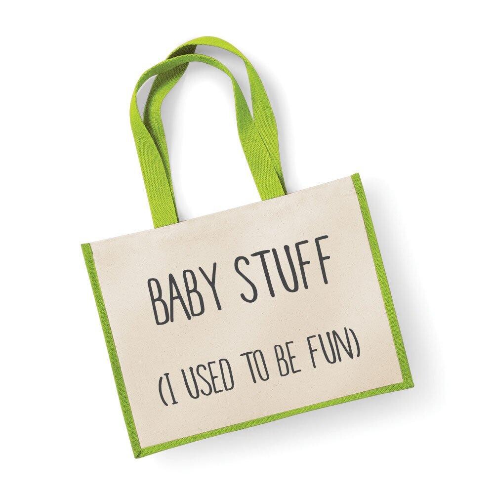 Большая джутовая сумка Baby Stuff I Used To Be Fun Зеленая детская сумка 60 SECOND MAKEOVER, зеленый
Большая джутовая сумка Baby Stuff I Used To Be Fun Зеленая детская сумка 60 SECOND MAKEOVER, зеленый