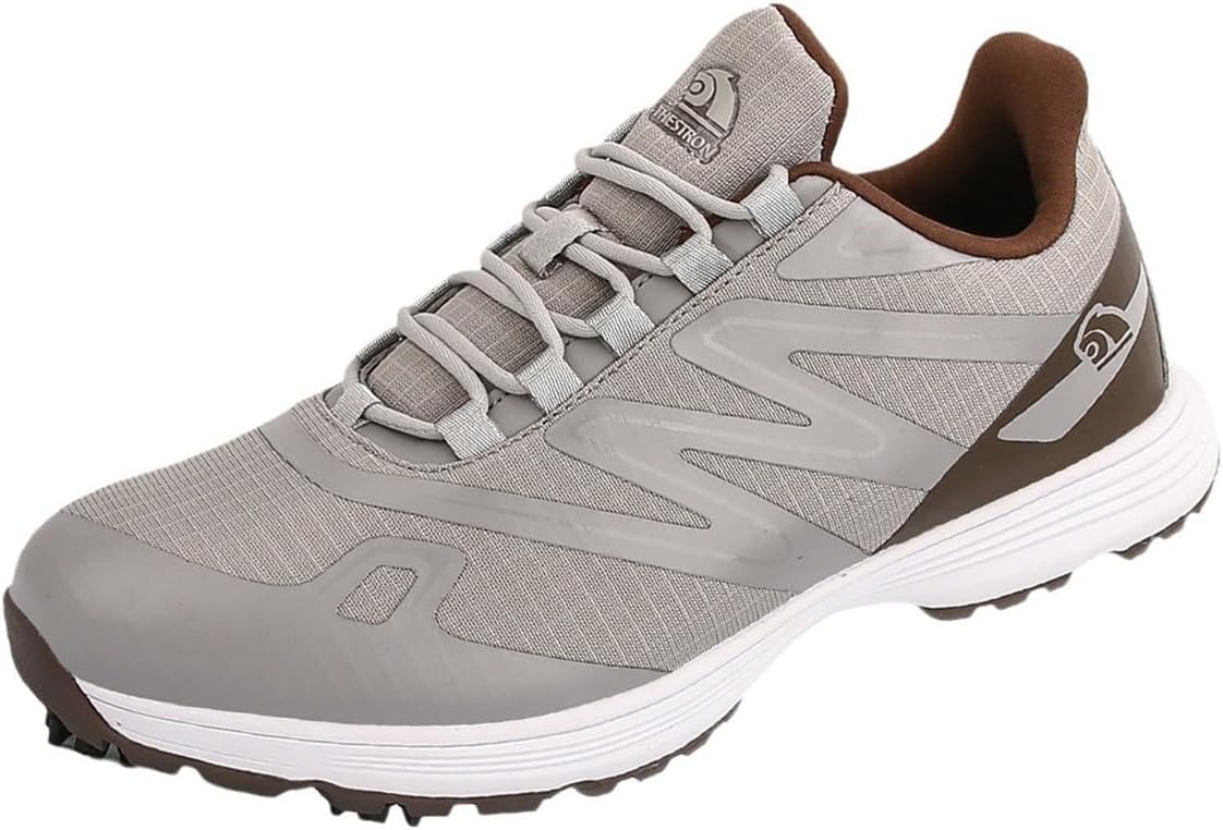 Гольф обувь с шипами, кроссовки для тренировок и прогулок для мужчин, легкие антискользящие кроссовки для гольфа Omcam, коричневый
Гольф обувь с шипами, кроссовки для тренировок и прогулок для мужчин, легкие антискользящие кроссовки для гольфа Omcam, коричневый