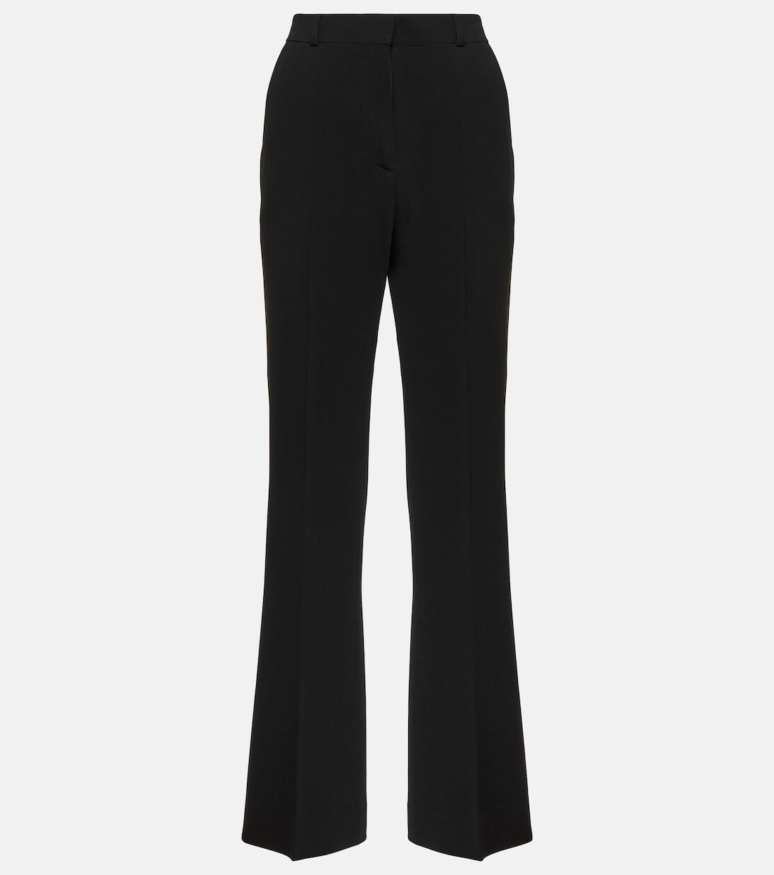Расклешенные брюки из крепа с высокой посадкой и складками Toteme, черный
Расклешенные брюки из крепа с высокой посадкой и складками Toteme, черный