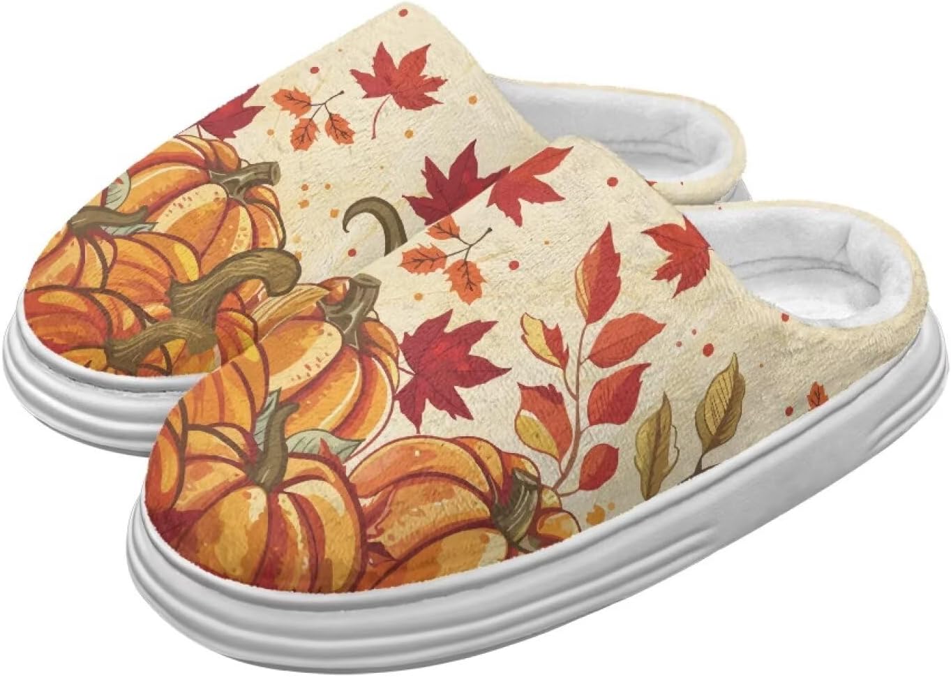 Тапочки Chririnla на День Благодарения для женщин и мужчин, мягкие, уютные, комфортные, плюшевые, легкие, без шнурков, для дома и улицы, с противоскользящей подошвой из EVA, красный
Тапочки Chririnla на День Благодарения для женщин и мужчин, мягкие, уютные, комфортные, плюшевые, легкие, без шнурков, для дома и улицы, с противоскользящей подошвой из EVA, красный