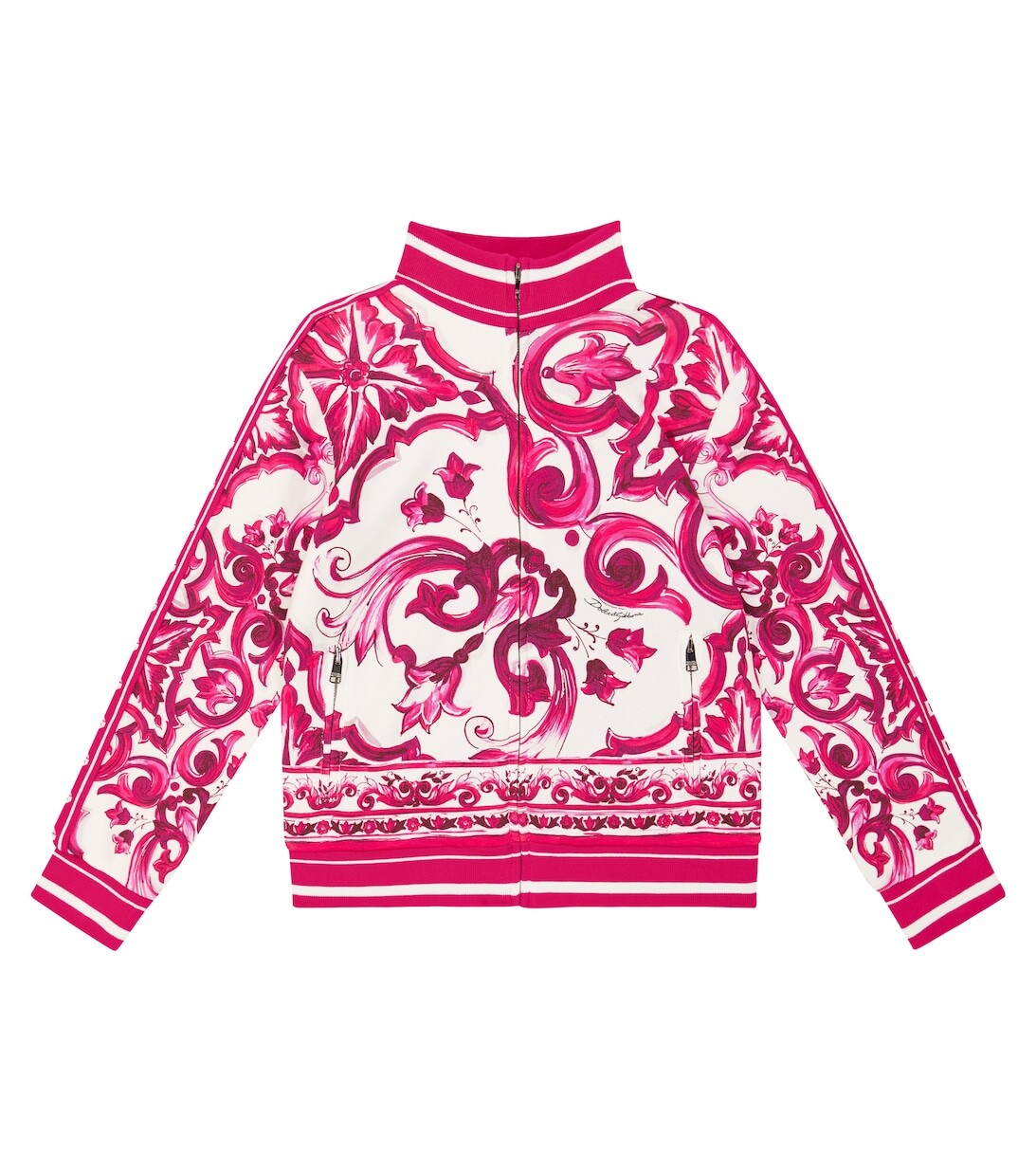 Спортивная куртка из хлопкового джерси Majolica Dolce&Gabbana, розовый
Спортивная куртка из хлопкового джерси Majolica Dolce&Gabbana, розовый