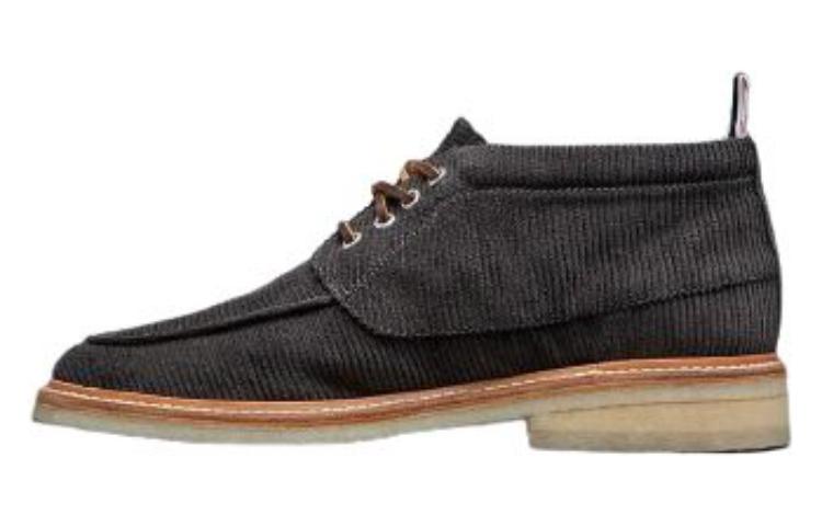 Полувысокие палубные ботинки THOM BROWNE, черный
Полувысокие палубные ботинки THOM BROWNE, черный