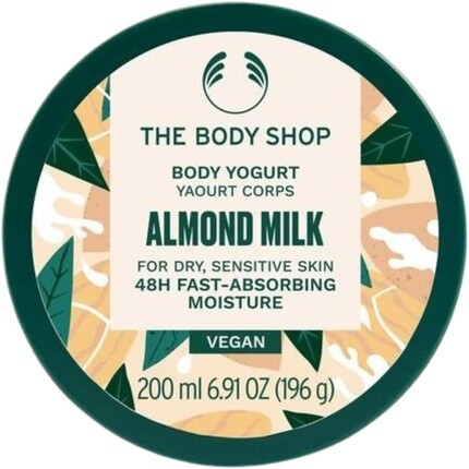 The Body Shop Йогурт для тела с миндальным молоком для сухой чувствительной кожи 200 мл — веганский
The Body Shop Йогурт для тела с миндальным молоком для сухой чувствительной кожи 200 мл — веганский