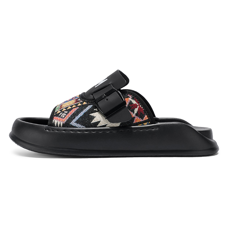 Jinho Мужские слайдеры черные/коричневые, цвет Black
Jinho Мужские слайдеры черные/коричневые, цвет Black