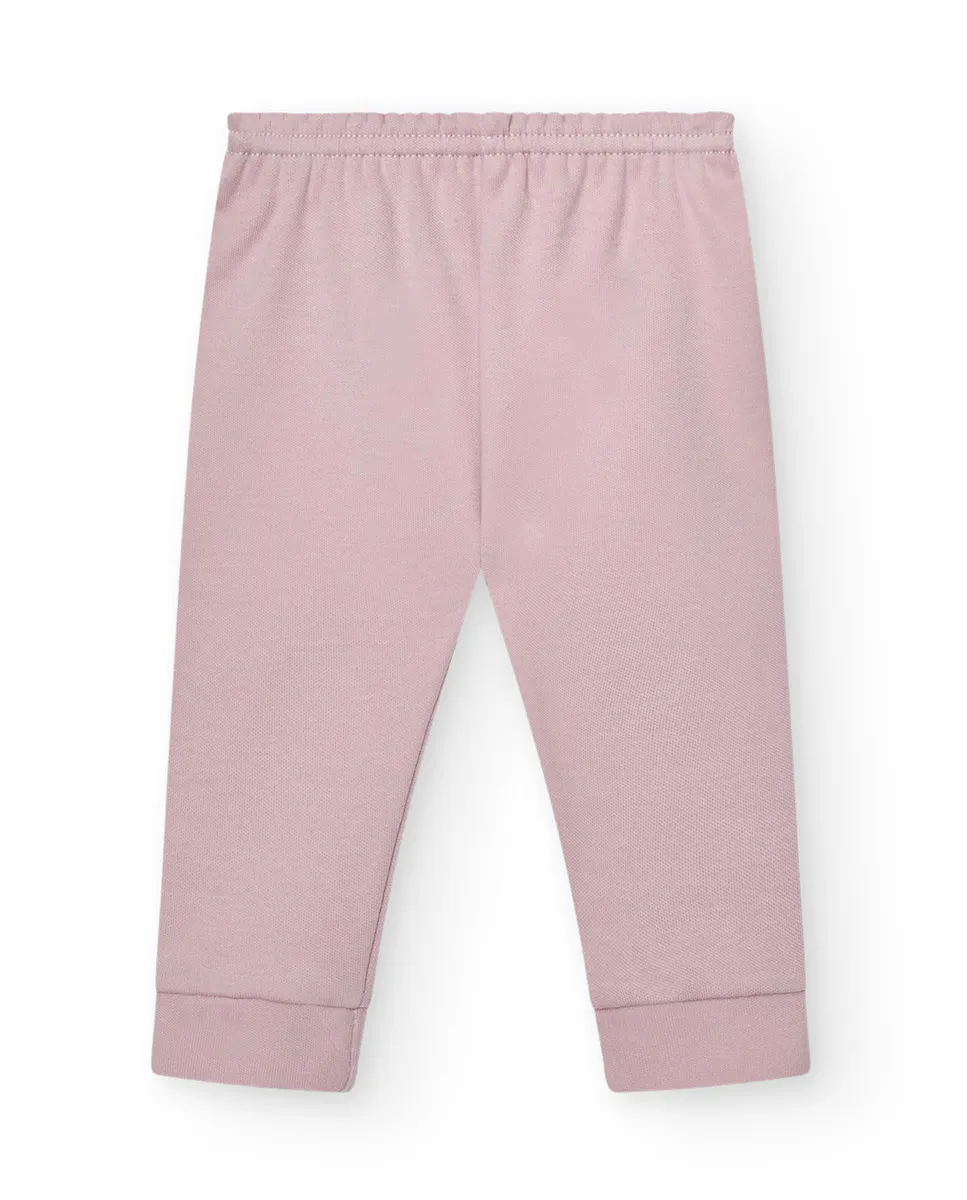 Комплект из 2 базовых детских штанов с эластичной резинкой на талии BABIDÚ, розовый
Комплект из 2 базовых детских штанов с эластичной резинкой на талии BABIDÚ, розовый