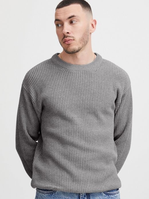 Свитер с круглым вырезом sdgorell Solid, серый
Свитер с круглым вырезом sdgorell Solid, серый