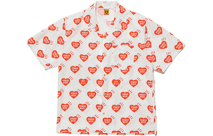 Рубашка Heart Aloha HUMAN MADE, белый
Рубашка Heart Aloha HUMAN MADE, белый