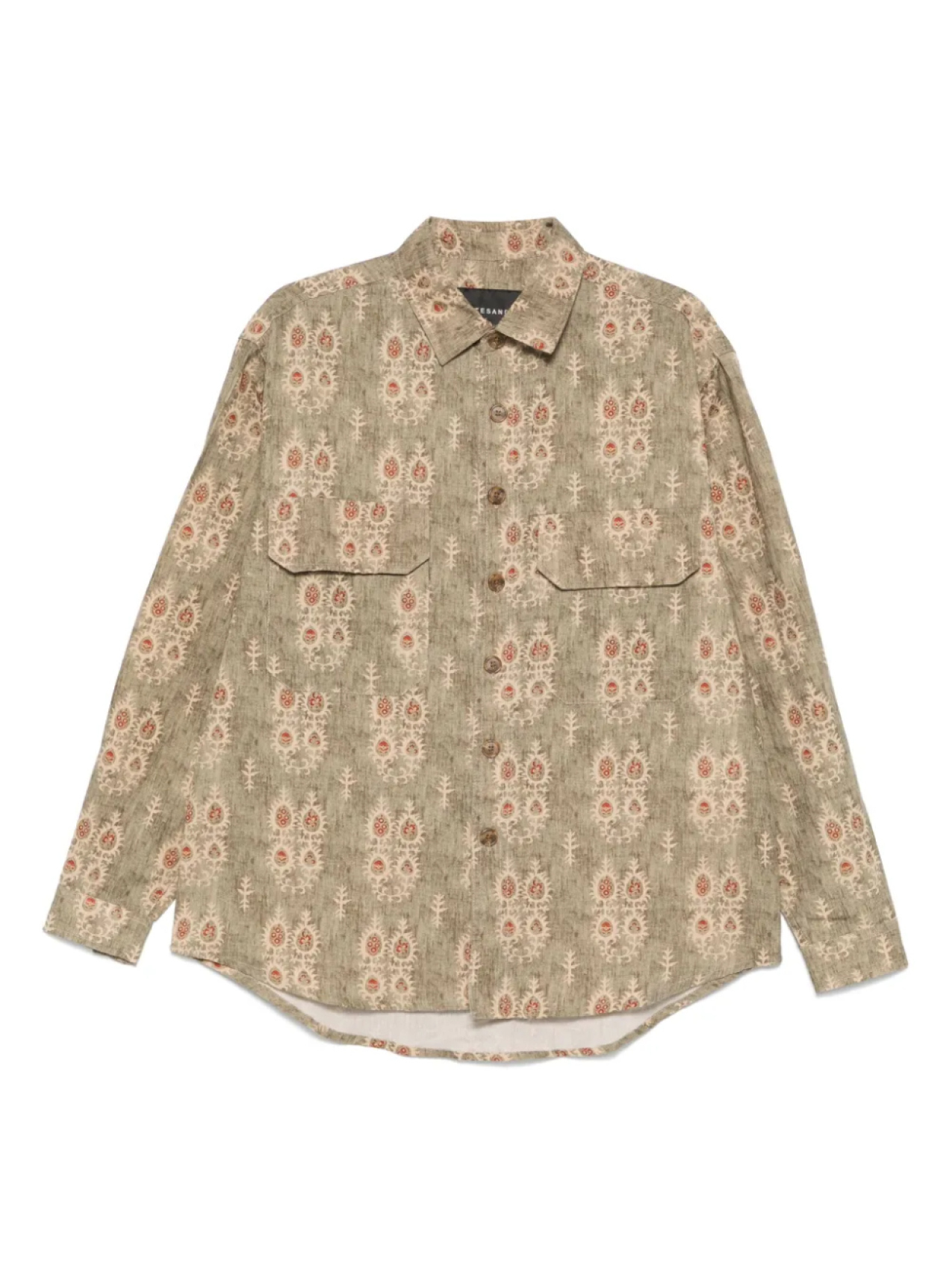 Рубашка с принтом White Sand, зеленый
Рубашка с принтом White Sand, зеленый