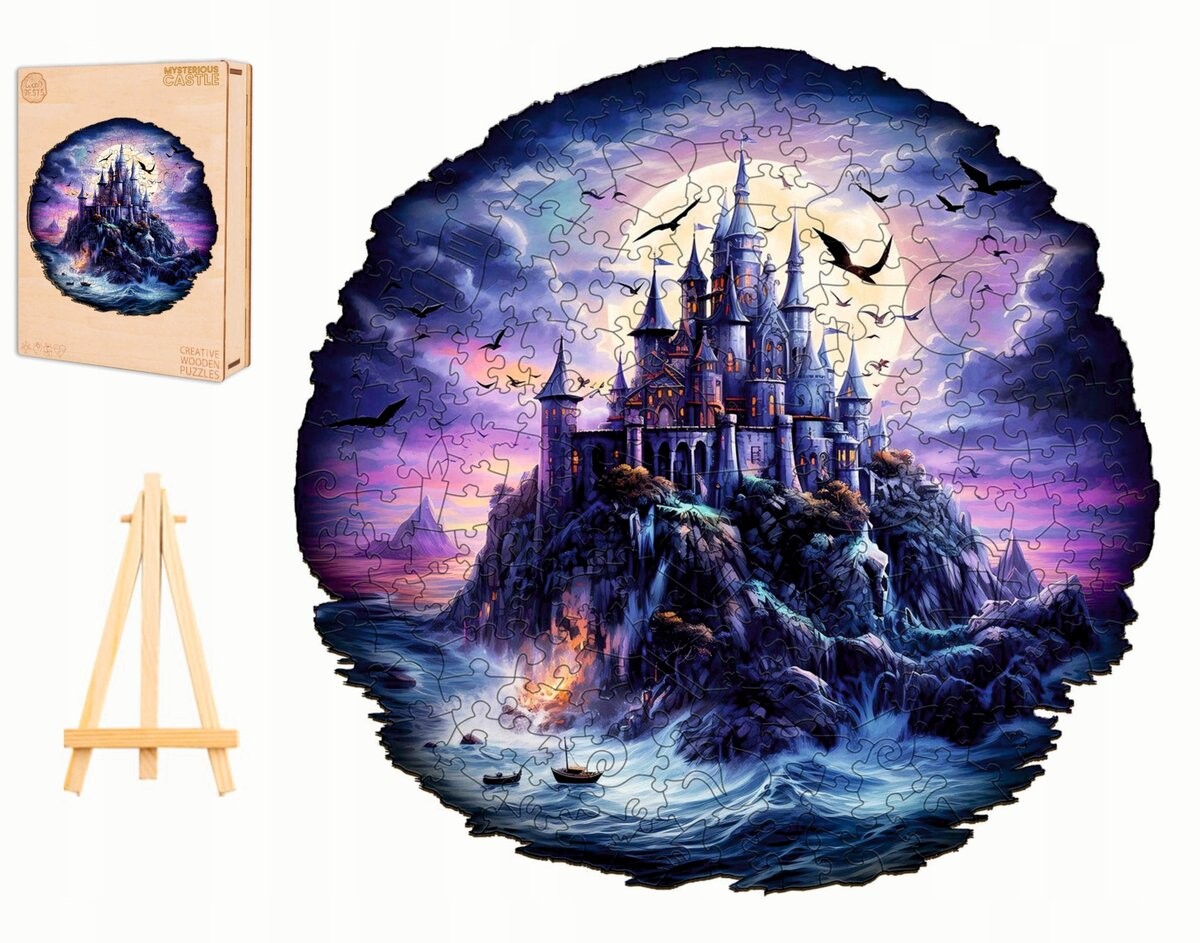 Большой Деревянный Пазл 250 Деталей Таинственный Замок В Деревянной Коробке Pasjo24
Большой Деревянный Пазл 250 Деталей Таинственный Замок В Деревянной Коробке Pasjo24