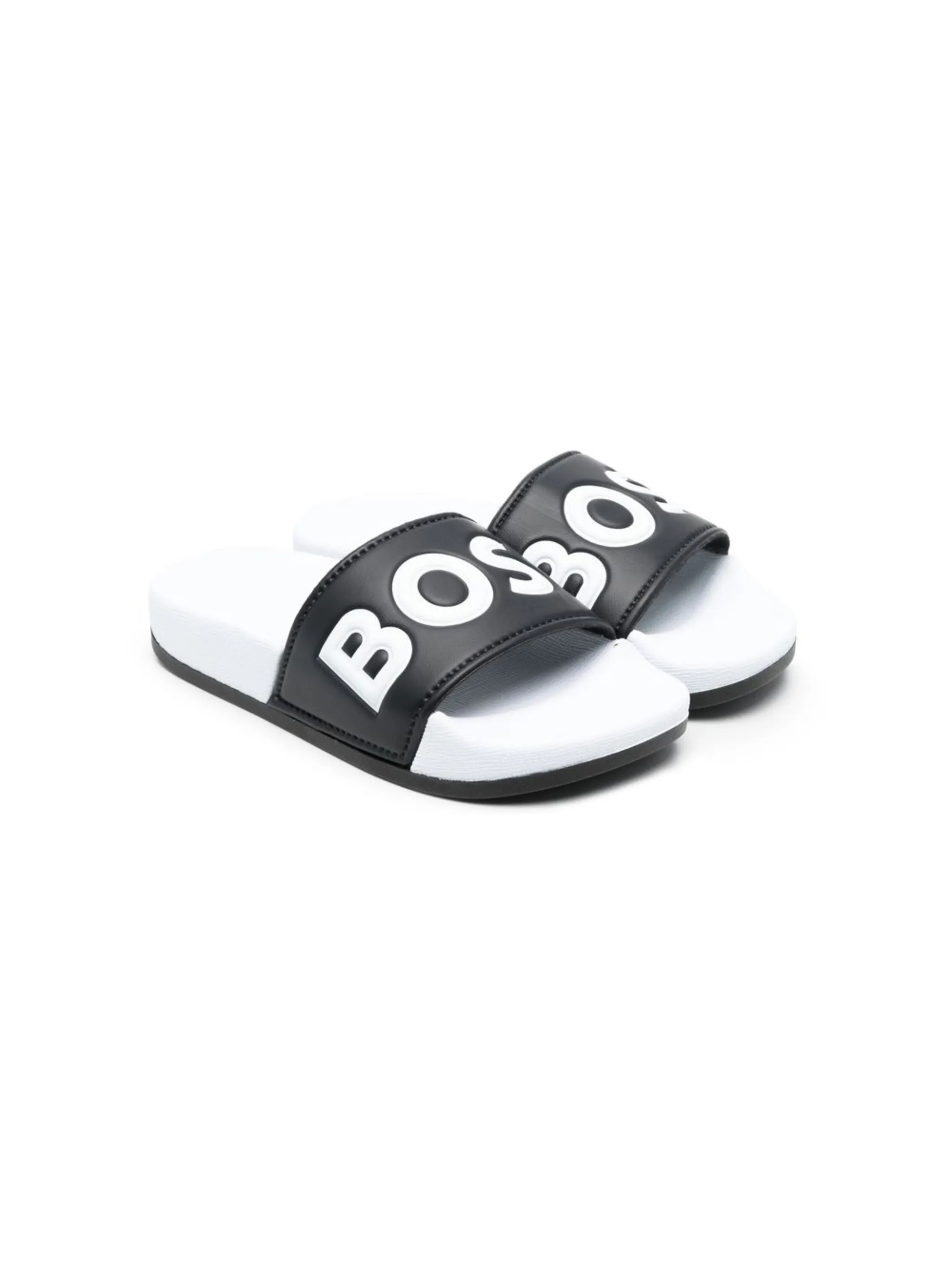 Шлепанцы с логотипом Boss Kidswear, черный
Шлепанцы с логотипом Boss Kidswear, черный