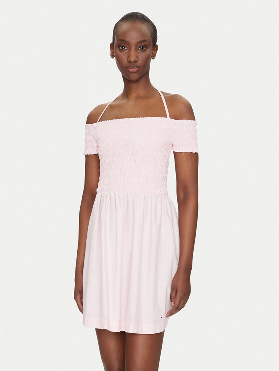 Летнее платье облегающего кроя DW0DW20343 Tommy Jeans, розовый
Летнее платье облегающего кроя DW0DW20343 Tommy Jeans, розовый