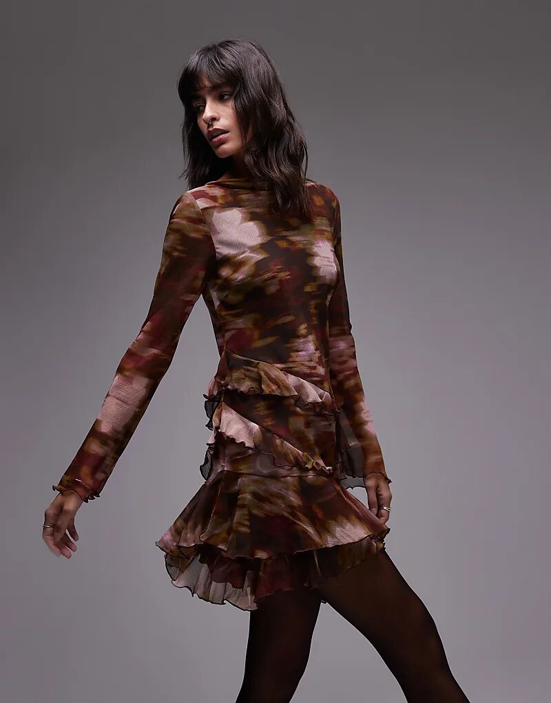 Размещение оборки чайное платье в размытый цветочный Topshop
Размещение оборки чайное платье в размытый цветочный Topshop