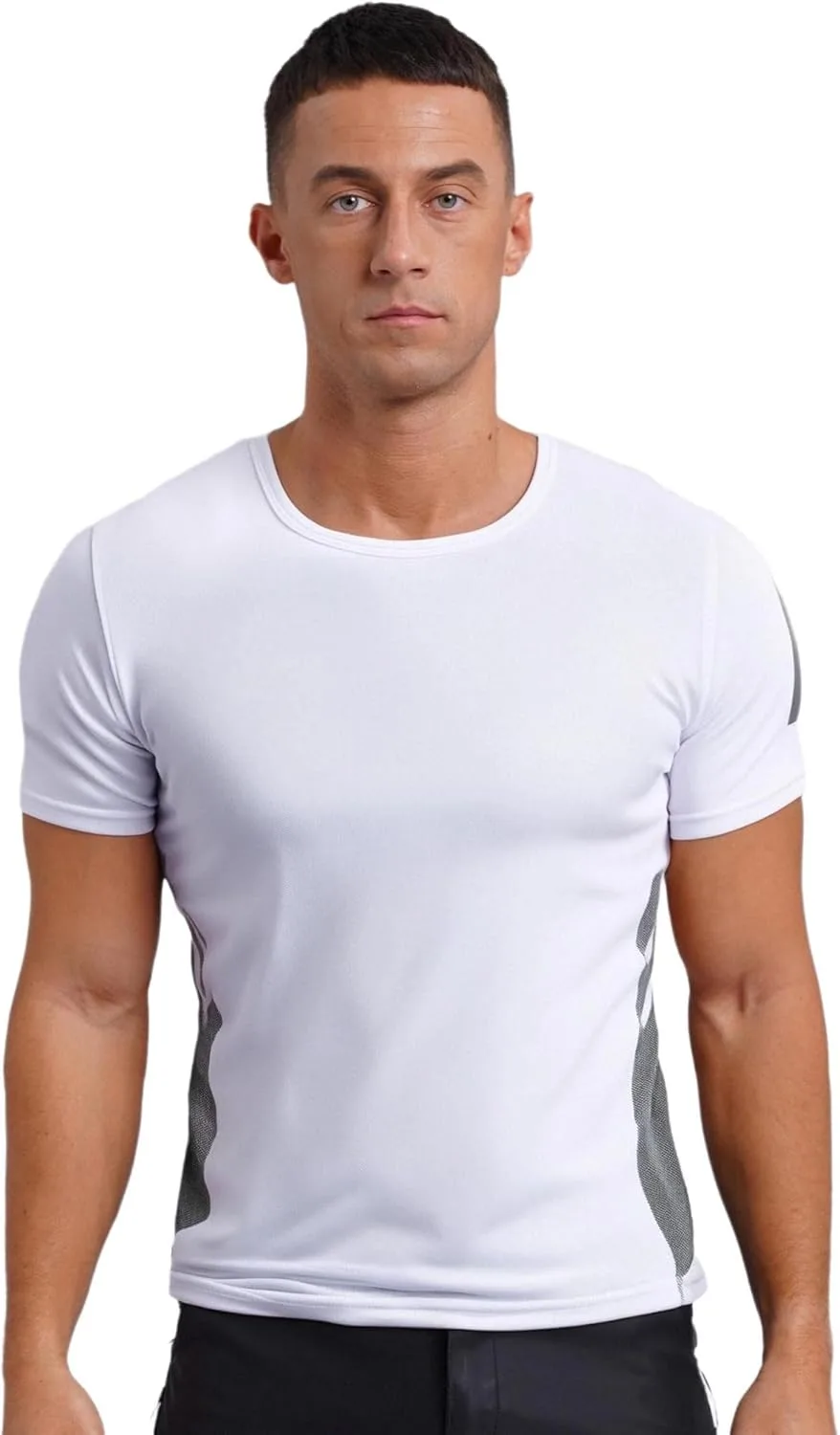 Футболка FEESHOW мужская Quick Dry Mesh с коротким рукавом для плавания и спорта
Футболка FEESHOW мужская Quick Dry Mesh с коротким рукавом для плавания и спорта