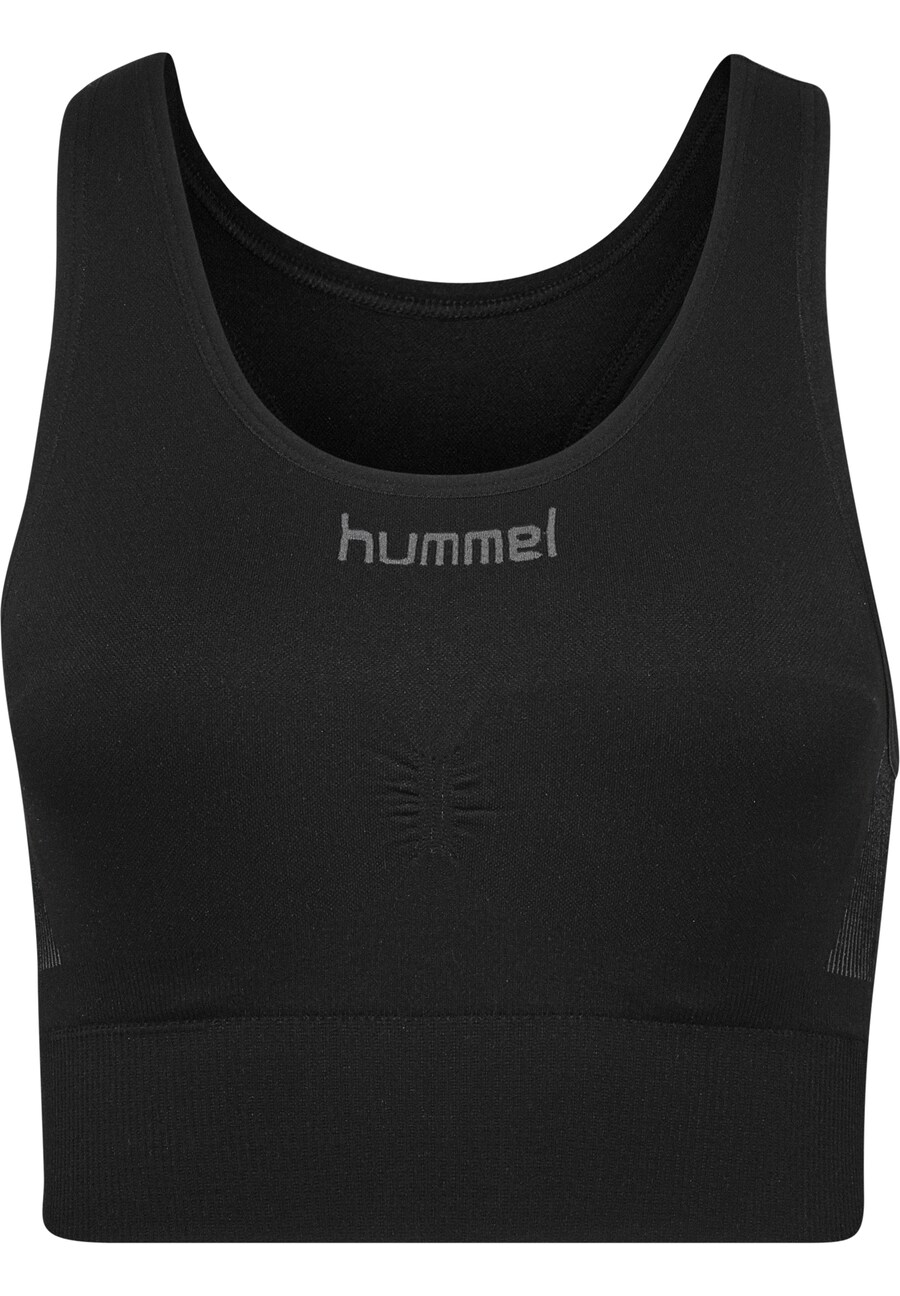Спортивный бюстгальтер без косточек Hummel, черный
Спортивный бюстгальтер без косточек Hummel, черный